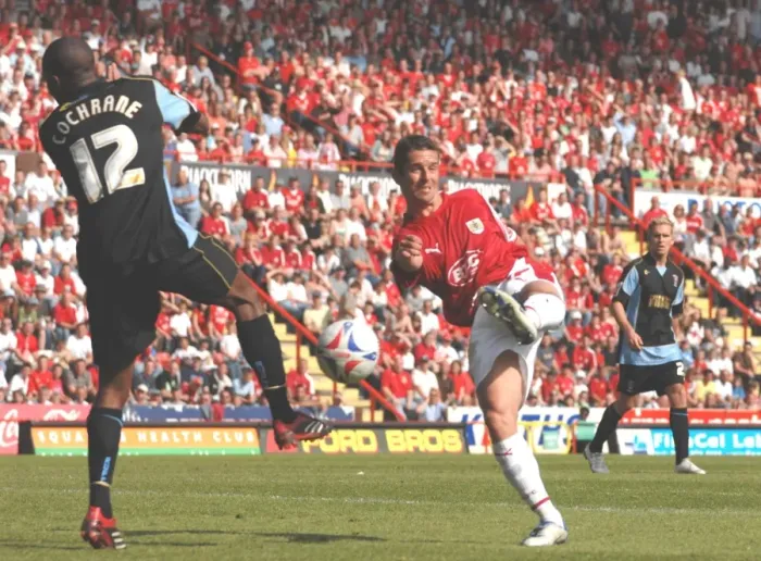 Framed Print : Alex Russell's Euphoric Moment: Bristol City's Promotion to Championship Framed Print : Alex Russell's Euphoric Moment: Bristol City's Promotion to Championship