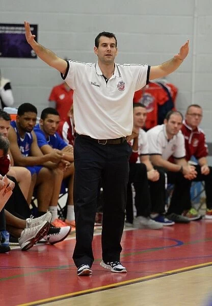 Andreas Kapoulas Guides Bristol Flyers in Intense BBL Basketball Clash Against Sheffield Sharks