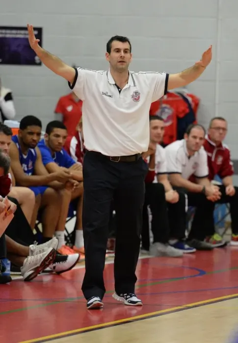 Framed Print : Andreas Kapoulas Guides Bristol Flyers in Intense BBL Basketball Clash Against Sheffield Sharks Framed Print : Andreas Kapoulas Guides Bristol Flyers in Intense BBL Basketball Clash Against Sheffield Sharks