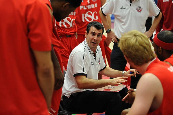Andreas Kapoulas Leads Bristol Flyers in Basketball Action