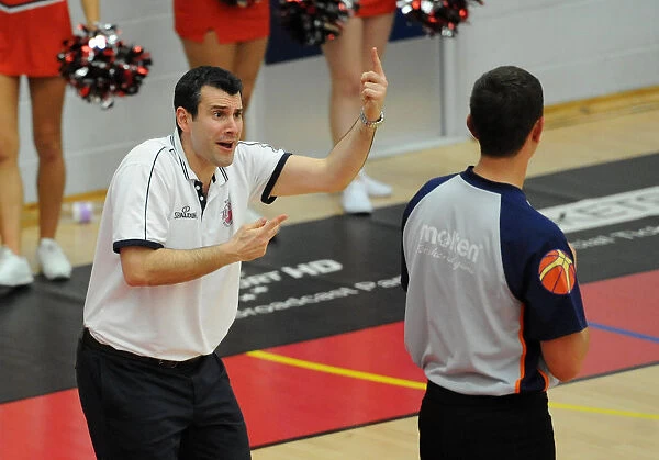 Andreas Kapoulas Leads Bristol Flyers in Basketball Action
