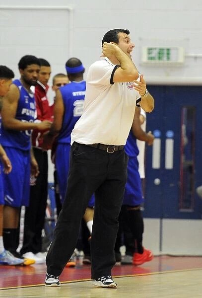 Andreas Kapoulas Leads the Charge: Exciting Basketball Action at SGS Wise Campus - Bristol Flyers vs. Plymouth Raiders