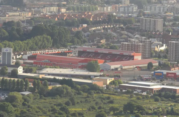 Framed Print : Ashton Gate: The Home of Bristol City Football Club