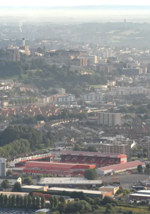 Framed Print : Ashton Gate: The Home of Bristol City Football Club Framed Print : Ashton Gate: The Home of Bristol City Football Club