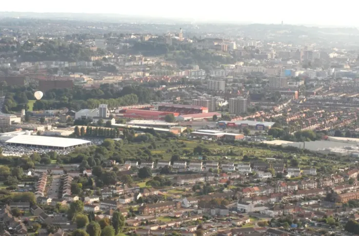 Framed Print : Ashton Gate: The Home of Bristol City Football Club Framed Print : Ashton Gate: The Home of Bristol City Football Club