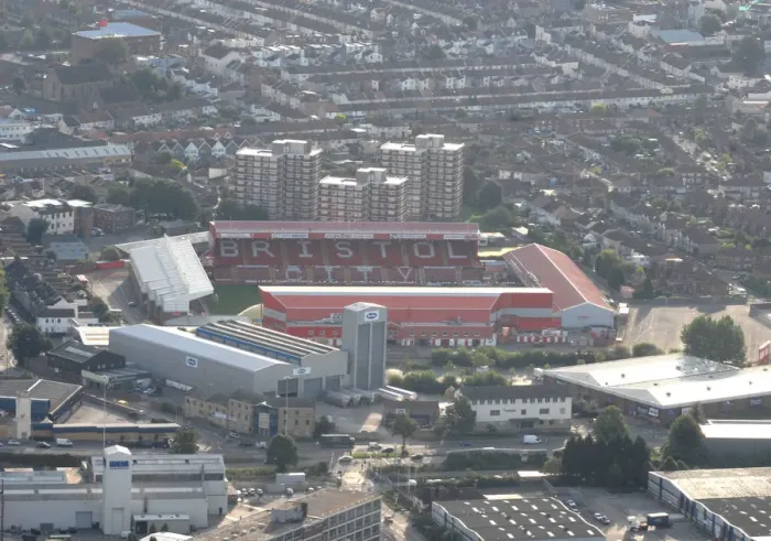 Framed Print : Ashton Gate: The Home of Bristol City Football Club