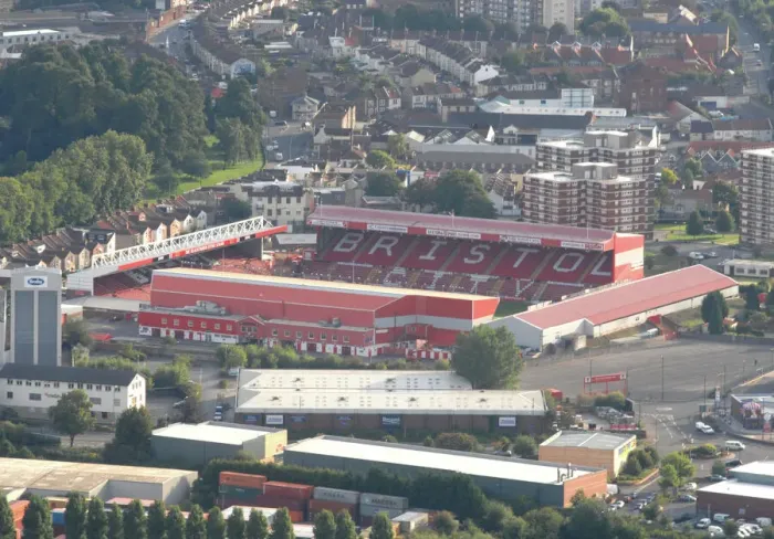 Framed Print : Ashton Gate: A Timeless Football Landmark