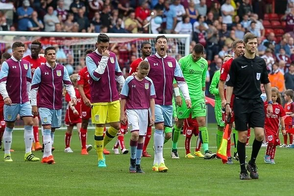 Aston Villa Captain Tommy Elphick's Surprised Reaction to Bristol City's New Lansdown Stand at Ashton Gate