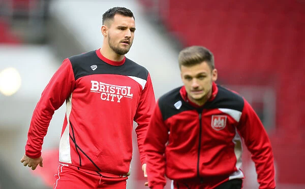 Bailey Wright in Action: Bristol City vs. Fleetwood Town - Emirates FA Cup Third Round, Ashton Gate