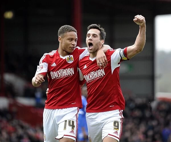 Baldock and Reid's Thrilling Goal Celebration: A Moment to Remember for Bristol City (2014)