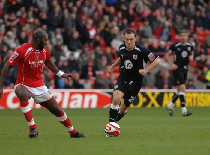 Framed Print : Barnsley vs. Bristol City: A Football Rivalry - Season 08-09