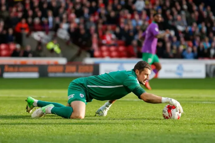 Framed Print : Barnsley vs. Bristol City: Ross Turnbull in Action, Oakwell Stadium, 2014 Framed Print : Barnsley vs. Bristol City: Ross Turnbull in Action, Oakwell Stadium, 2014