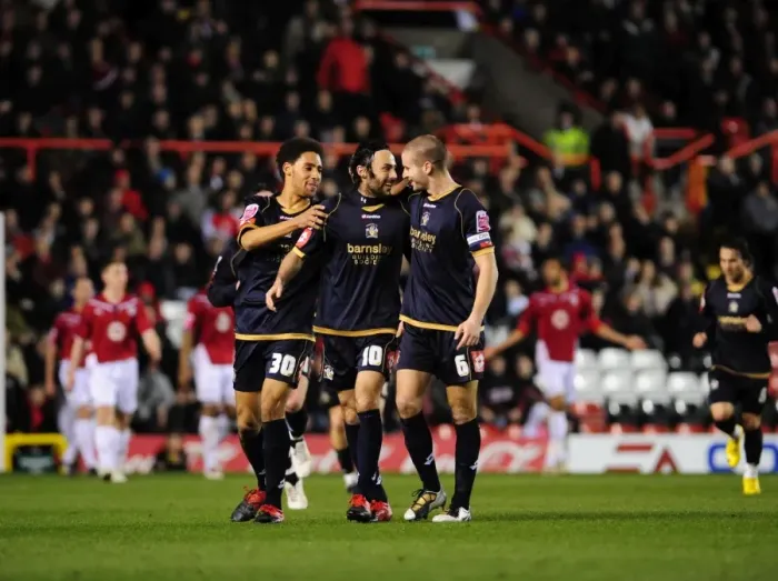 Framed Print : Barnsley's Daniel Bogdanovic Celebrates Goal Against Bristol City - Championship Match, 23 / 03 / 2010 Framed Print : Barnsley's Daniel Bogdanovic Celebrates Goal Against Bristol City - Championship Match, 23 / 03 / 2010