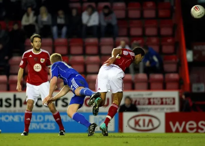 Framed Print : Barry Robson Scores for Middlesbrough Against Bristol City in Championship Match, 15 / 01 / 2011 - Ashton Gate Stadium Framed Print : Barry Robson Scores for Middlesbrough Against Bristol City in Championship Match, 15 / 01 / 2011 - Ashton Gate Stadium