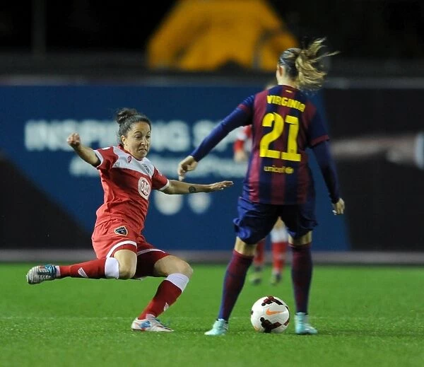 Battle in the Champions League: Laura Del Rio Garcia vs. Virginia Torrecilla - Bristol Academy Women vs. FC Barcelona