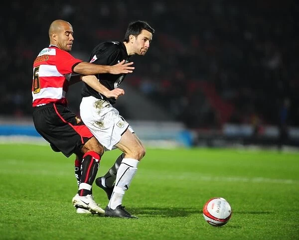 Battle of the Championship Contenders: Doncaster Rovers vs. Bristol City (09-10 Season) - A Football Rivalry