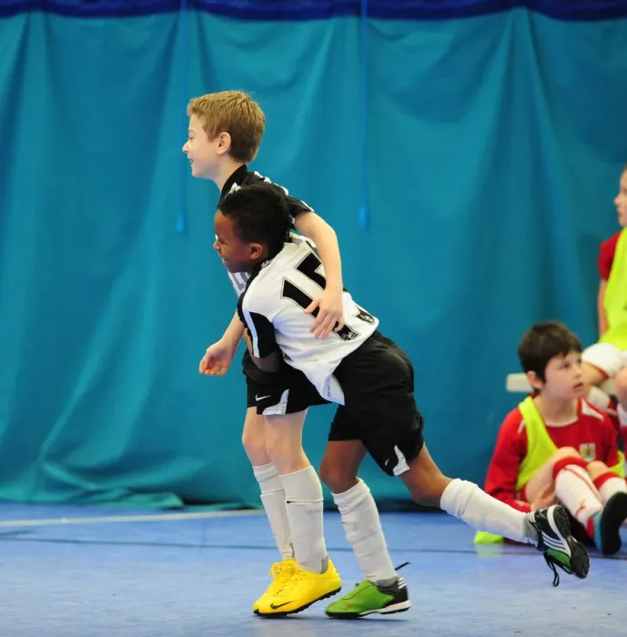 Framed Print : Battle for the Championship: Fulham vs. Bristol City - Academy Futsal Clash, 09-10 Season Framed Print : Battle for the Championship: Fulham vs. Bristol City - Academy Futsal Clash, 09-10 Season
