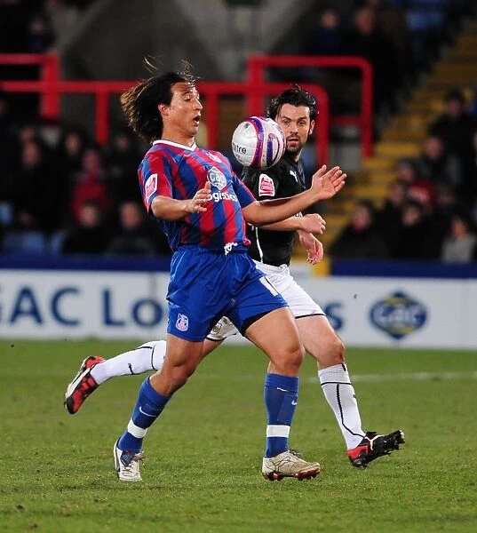 Battle for Supremacy: Nick Carle vs. Paul Hartley in Crystal Palace vs. Bristol City Championship Clash, Selhurst Park Stadium (March 9, 2010)