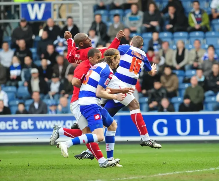 Framed Print : Battle of the Terraces: Champion Clash - QPR vs. Bristol City (08-09)