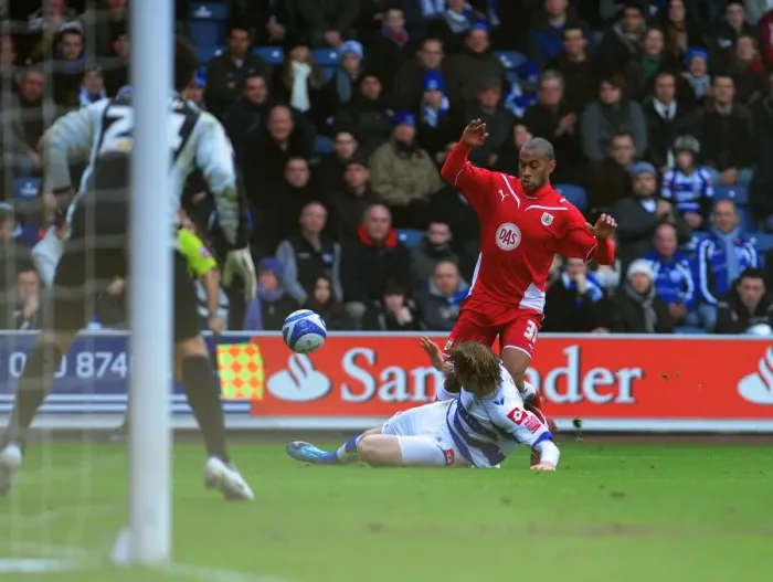 Framed Print : Battle of the West Country: QPR vs. Bristol City - Season 09-10