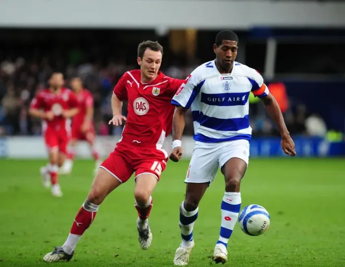 Framed Print : Battle of the West Country: QPR vs. Bristol City - Season 09-10 Football Rivalry