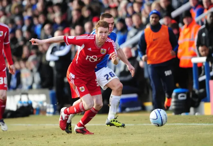 Framed Print : Battling for Control: Pearson vs. Taylor - Peterborough United vs. Bristol City Football Rivalry, 2012