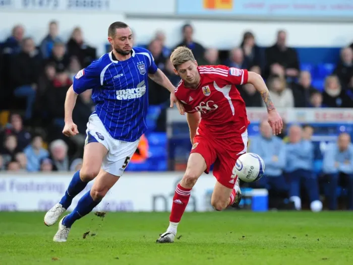 Framed Print : Battling for Control: Stead vs. Delaney in the Ipswich-Bristol City Football Rivalry, March 2012 Framed Print : Battling for Control: Stead vs. Delaney in the Ipswich-Bristol City Football Rivalry, March 2012