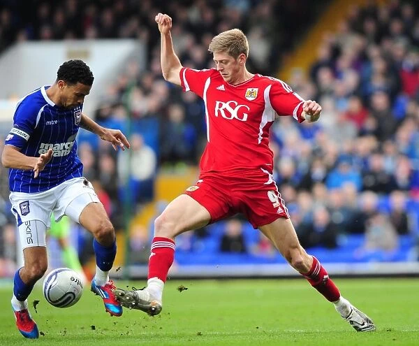 Battling for Control: Stead vs. Edwards in the Ipswich Town vs. Bristol City Football Rivalry, March 2012
