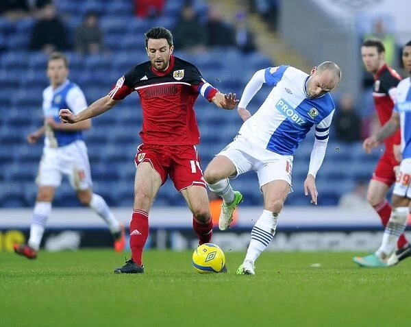 Battling for FA Cup Supremacy: Cole Skuse vs. Danny Murphy at Ewood Park