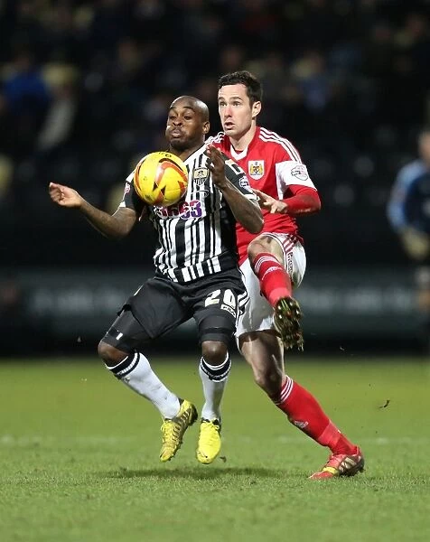 Battling for Supremacy: Campbell-Ryce vs. Cunningham in Notts County vs. Bristol City Clash