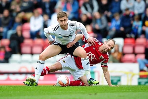 Battling for Supremacy: Carey vs. Davies in the Heat of Bristol City vs. Derby County Rivalry
