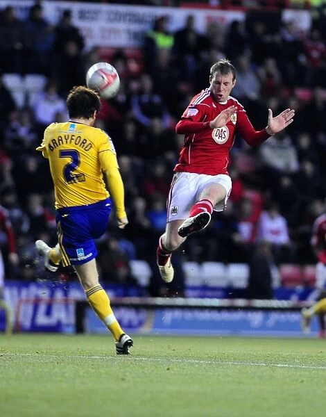 Battling for Supremacy: Clarkson vs. Brayford in the Championship Clash between Bristol City and Derby County