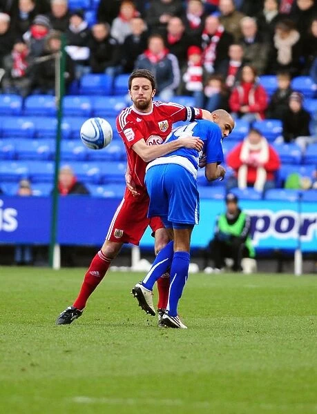 Battling for Supremacy: Cole Skuse vs. Jimmy Kebe in the 2010 Championship Clash between Reading and Bristol City