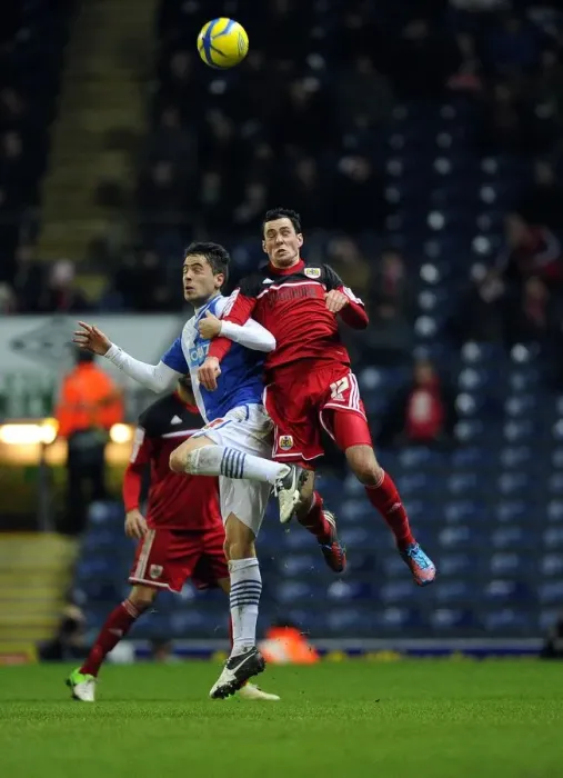 Framed Print : Battling for Supremacy: Cunningham vs. Rochina in FA Cup Clash at Ewood Park