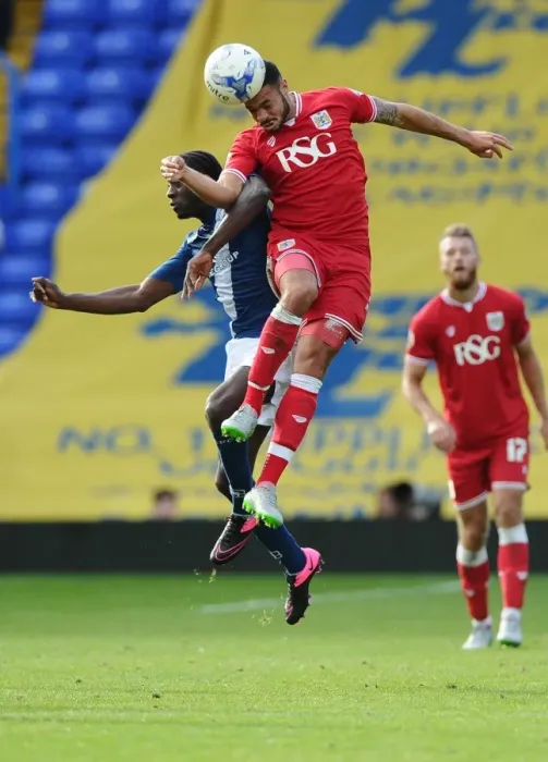Framed Print : Battling for Supremacy: Derrick Williams vs. Clayton Donaldson in Birmingham City vs. Bristol City Championship Clash Framed Print : Battling for Supremacy: Derrick Williams vs. Clayton Donaldson in Birmingham City vs. Bristol City Championship Clash