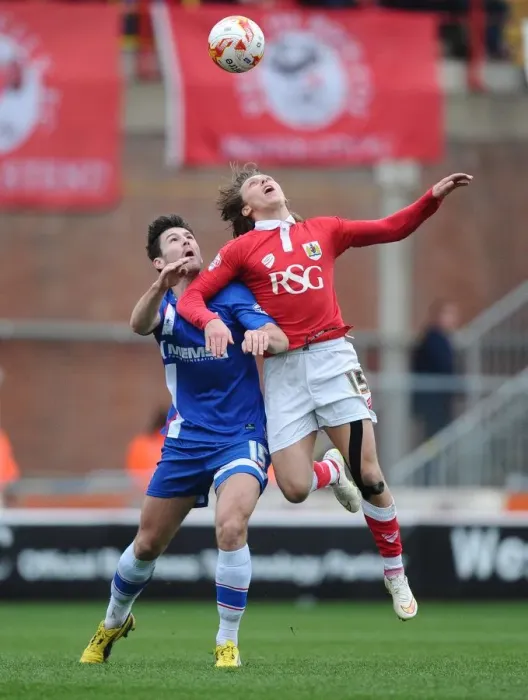 Framed Print : Battling for Supremacy: Freeman vs Morris in Intense Sky Bet League One Clash