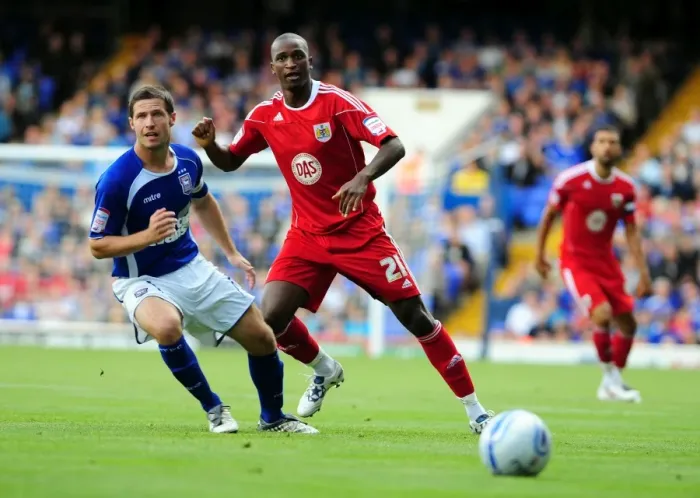 Framed Print : Battling for Supremacy: Kalifa Cisse vs. David Norris in the Championship Clash between Ipswich and Bristol City, 2010 Framed Print : Battling for Supremacy: Kalifa Cisse vs. David Norris in the Championship Clash between Ipswich and Bristol City, 2010