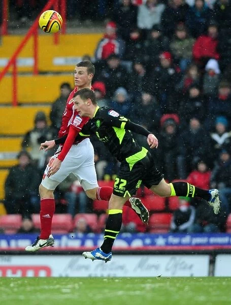 Battling for Supremacy: Wood vs. Lees in the Championship Clash between Bristol City and Leeds United