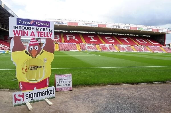 Through My Belly: Bristol City's Hard-Fought Victory over Bradford City (03.08.2013)