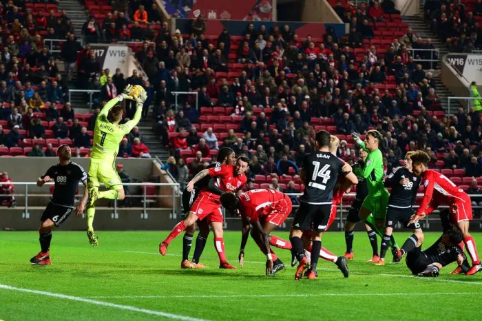 Framed Print : Bentley Saves: Ivan Lucic's Corner Thwarted by Brentford Goalkeeper Framed Print : Bentley Saves: Ivan Lucic's Corner Thwarted by Brentford Goalkeeper