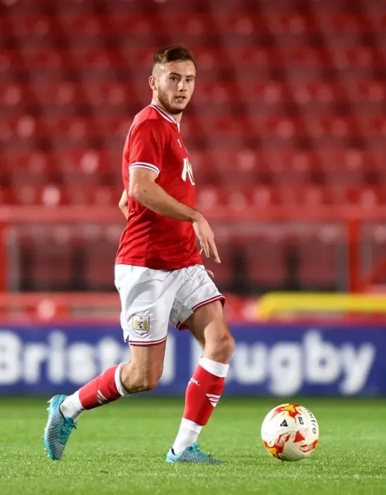 Framed Print : Billy Murphy in Action: U21 Clash at Ashton Gate Stadium Framed Print : Billy Murphy in Action: U21 Clash at Ashton Gate Stadium