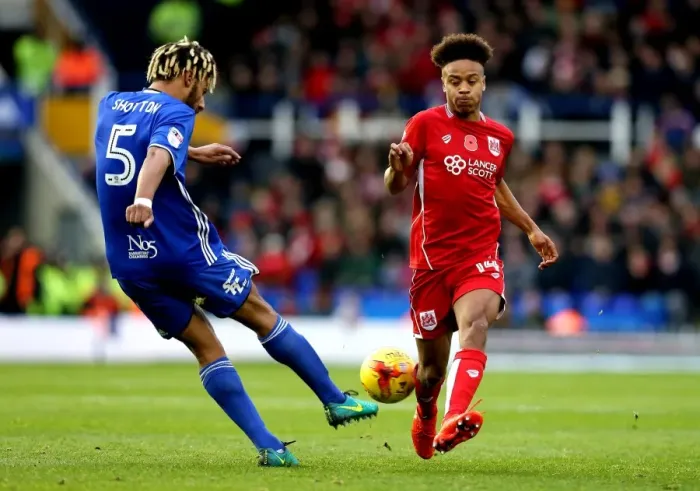 Framed Print : Birmingham City vs. Bristol City Clash at St. Andrews Stadium, Sky Bet Championship (November 2016)