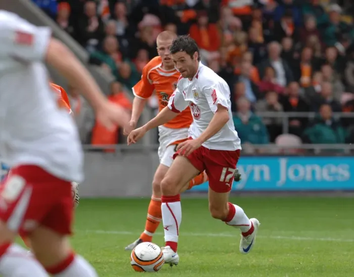Framed Print : Blackpool vs. Bristol City: A Football Rivalry - Season 08-09