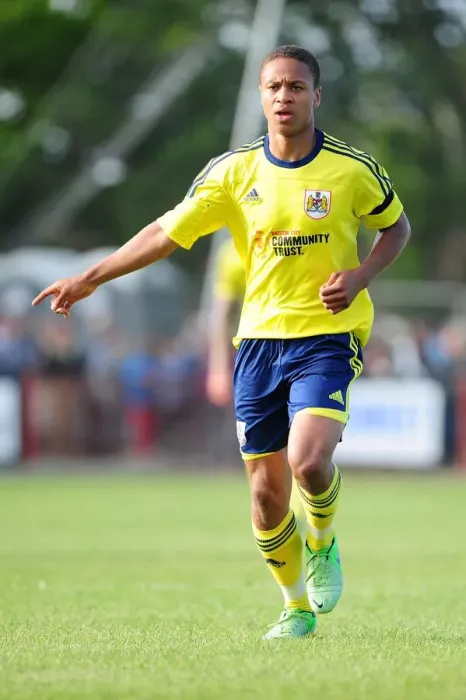 Framed Print : Bobby Reid in Action: Ashton and Backwell United vs. Bristol City, Pre-Season Friendly (July 2013) Framed Print : Bobby Reid in Action: Ashton and Backwell United vs. Bristol City, Pre-Season Friendly (July 2013)