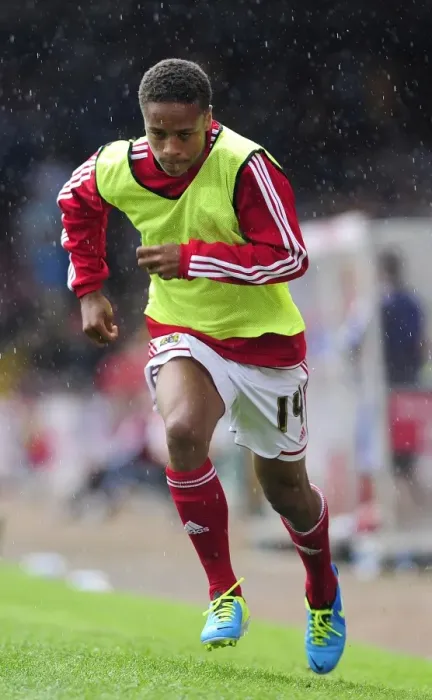 Framed Print : Bobby Reid in Action: Bristol City vs Bradford City, Sky Bet League One (August 2013) Framed Print : Bobby Reid in Action: Bristol City vs Bradford City, Sky Bet League One (August 2013)