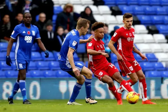 Framed Print : Bobby Reid in Action: Championship Showdown at St. Andrews Stadium (November 2016)