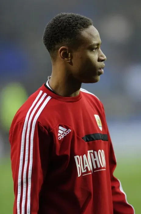 Framed Print : Bobby Reid in Action: Tranmere vs. Bristol City, Sky Bet League One, 16th November 2013