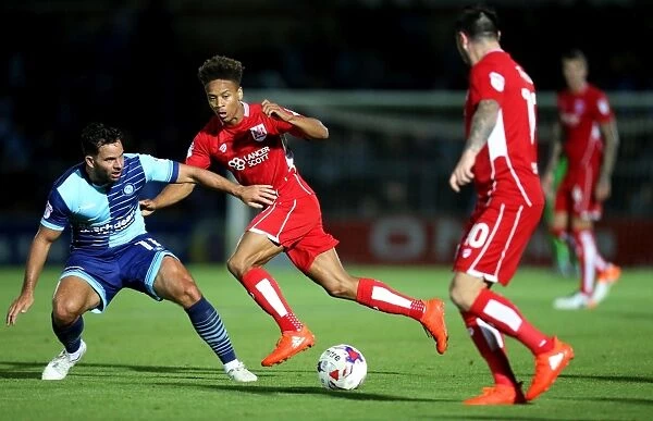 Bobby Reid in Action: Wycombe Wanderers vs. Bristol City, 2016