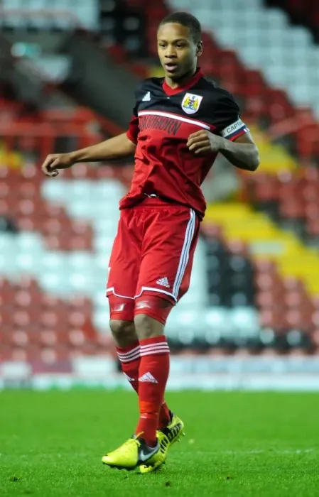 Framed Print : Bobby Reid Leads Bristol City: Football Action from the Professional Development League 2 Clash Against Millwall, October 2012