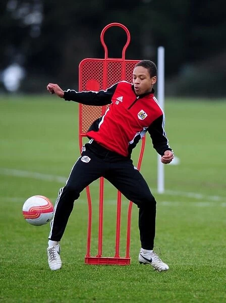 Bobby Reid in Training: Focused and Ready for Action